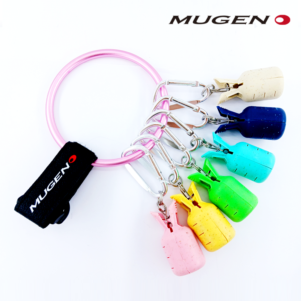 무겐 에기훅캡 링세트 MG-057 훅캡 카라비너 6개입 밴드 벨트 캐스팅 선상걸이 - 상세 이미지 2