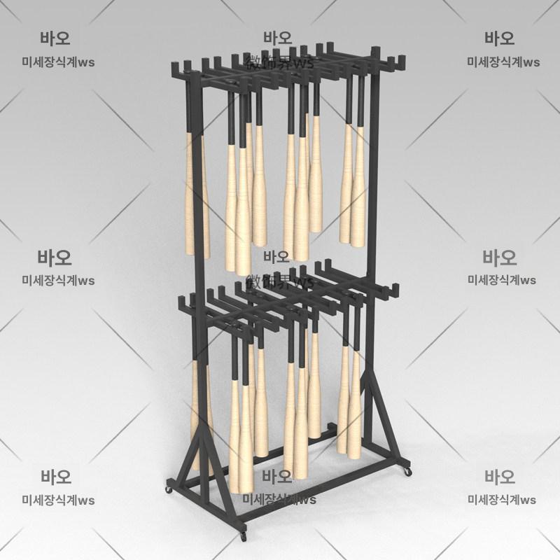 야구방망이 거치대 수납 글러브 야구용품 진열대 정리 보관 스탠드 배트 걸이 야구공 - 상세 이미지 4