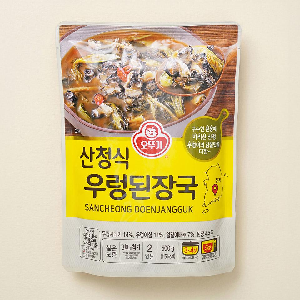 메가마트 오뚜기 산청식 우렁된장국 500g - 상품 이미지