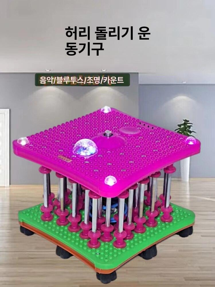 트위스터 운동기구 유산소 홈트레이닝 트위스트 허리 실내 기계 전신 스트레칭 원판 - 상세 이미지 2