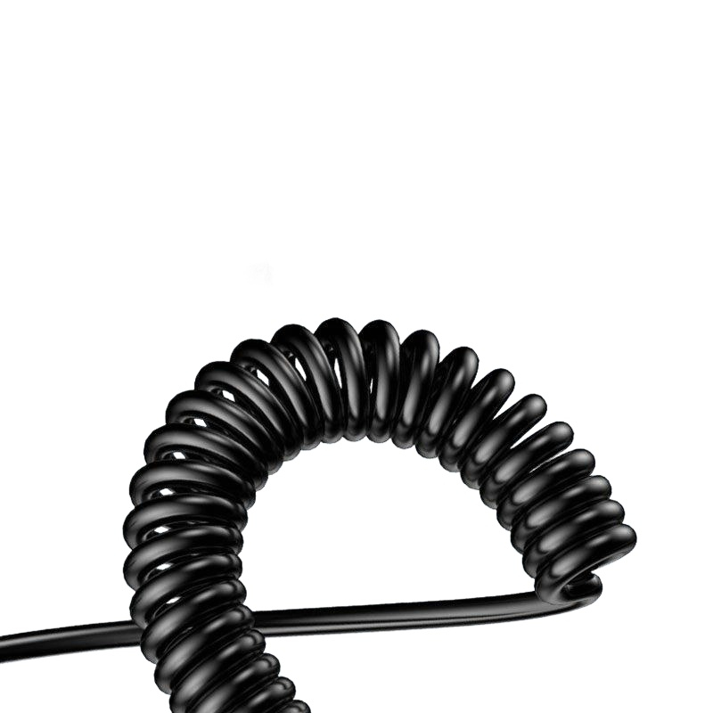 초고속충전 릴케이블 길이조절 USB 일자형 직각형 스프링선 꺾인형 곡선형 충전케이블 - 상세 이미지 2