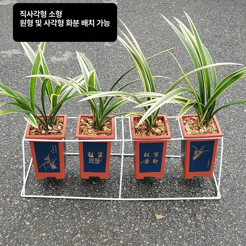 철제 꽃진열대 꽃집 화분대 계단식 정리대 디스플레이 꽃통 가게 매장 다층 거실 - 상세 이미지 3