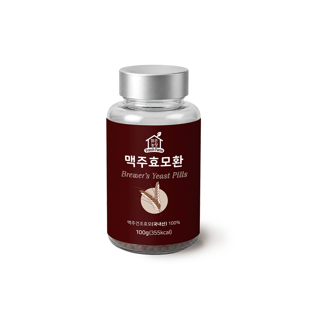 맑은농장 국내산 맥주효모 환 세트 100g x 3개입 이미지 7