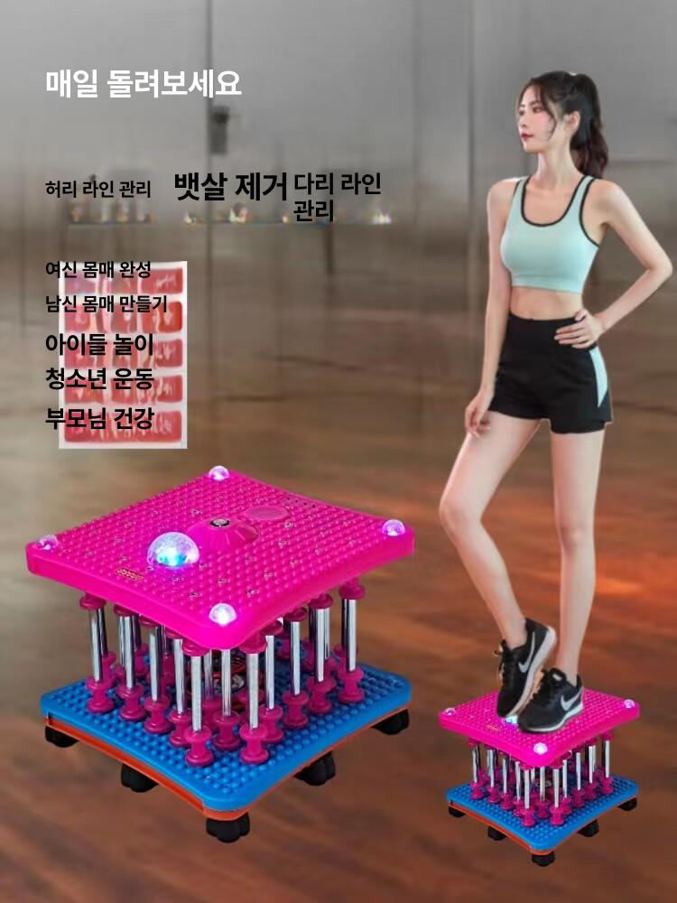 트위스터 운동기구 유산소 홈트레이닝 트위스트 허리 실내 기계 전신 스트레칭 원판 - 상세 이미지 3