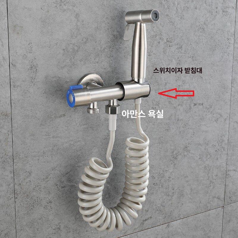 화장실 세척기 변기청소 가압 고압스프레이건 욕실 가정용 노즐 와셔 청소건 - 상세 이미지 3