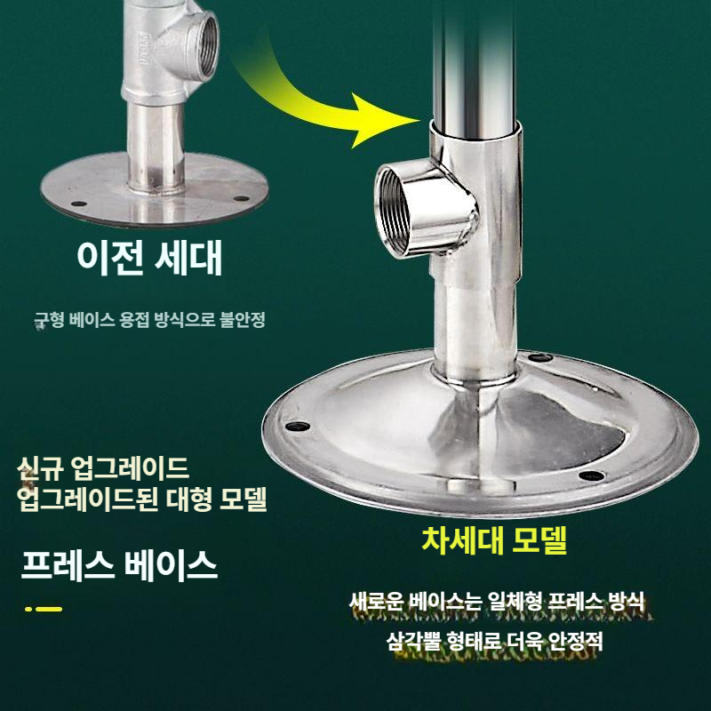 실험실 비상샤워기 눈세척기 안전 산업용 연구실 화학실 눈세안기 긴급샤워시설 - 상세 이미지 4