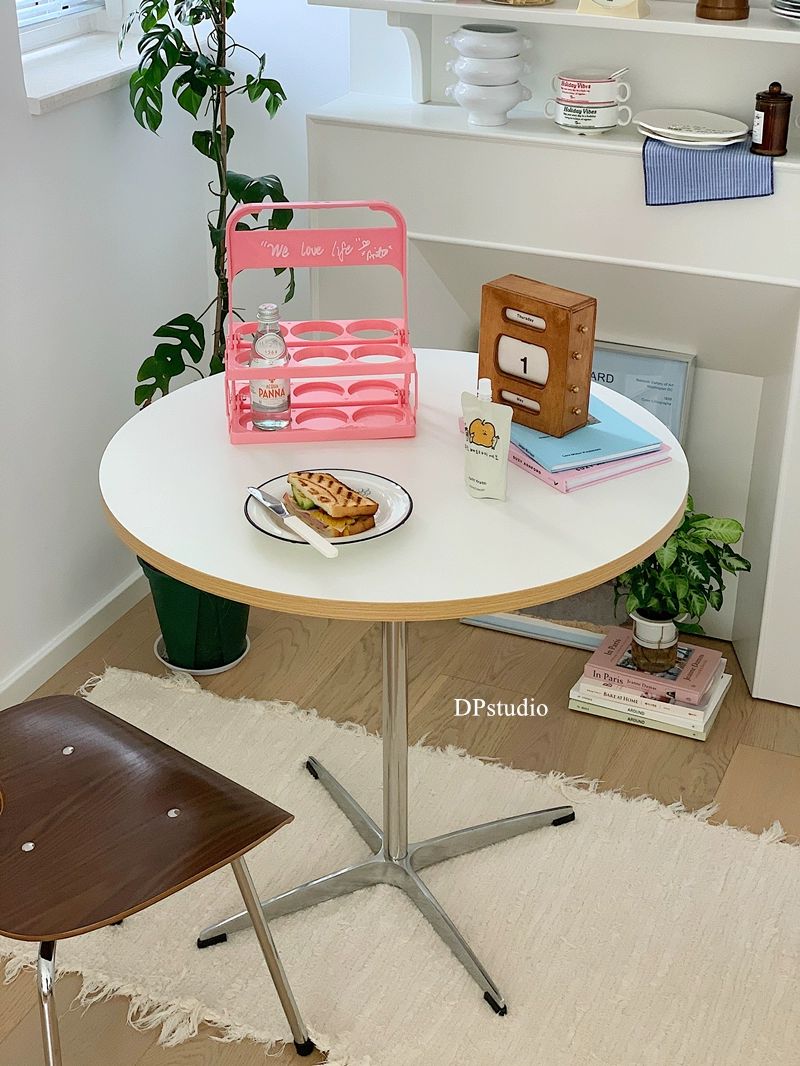 스틸 바테이블 카페가구 카페테이블 카페탁자 원룸 사각테이블 사각식탁 식당식탁 - 상세 이미지 3