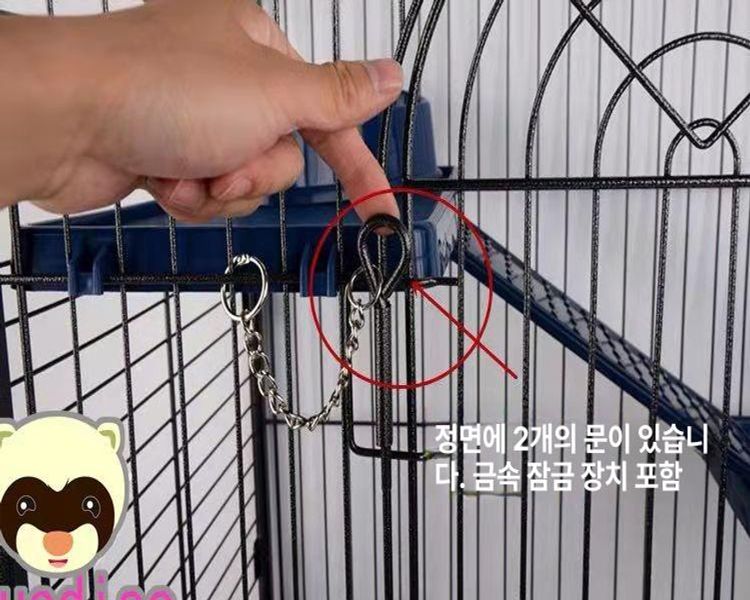메추리 케이지 철망 복층 하우스 우리 - 상세 이미지 3
