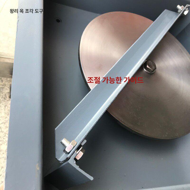 디스크 연마기 평면 조각 샌더 기계 목재 그라인딩 가공 휠 척 샌딩기 광택 표면 원형 - 상세 이미지 3