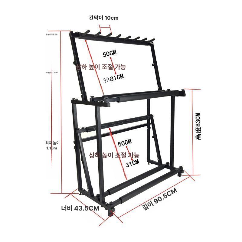 스마트폰 거치대 매장용 아크릴 스탠드 진열대 핸드폰 톡홀더 휴대폰 전시용 받침대 - 상세 이미지 3