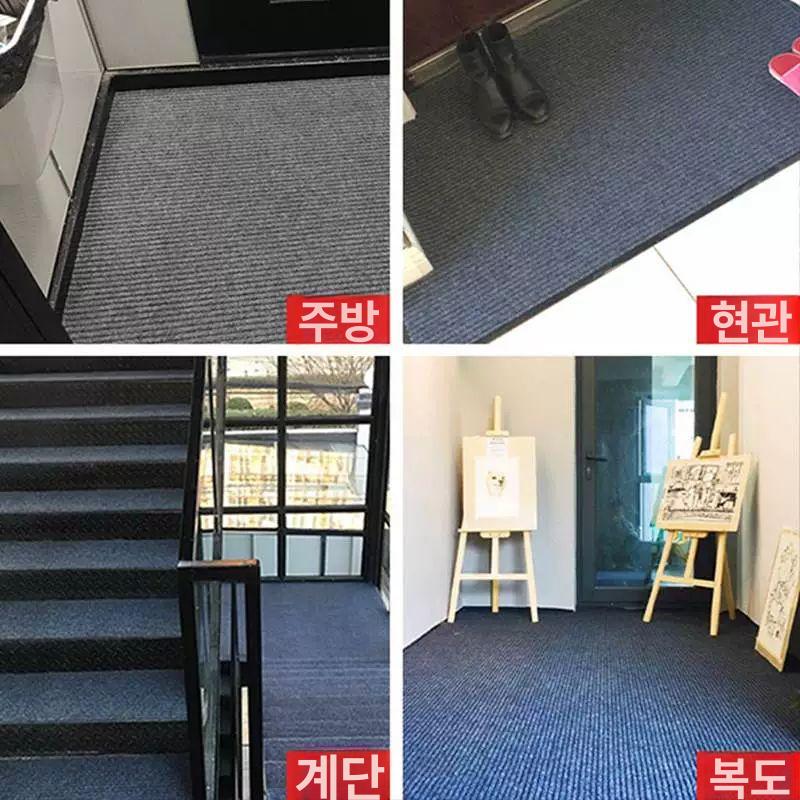 업소용 현관 롤매트 방문 방수 카펫 코일매트 가게 오피스 매장 입구 바닥재 베란다 - 상세 이미지 4