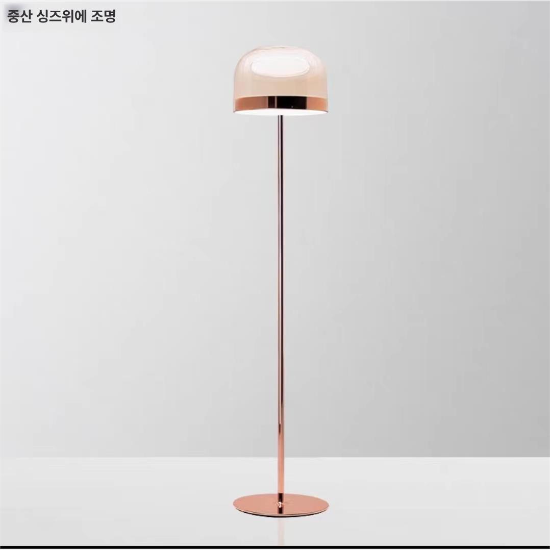 침실 플로어스탠드 간접조명 거실 라이트 인테리어 빈티지 독서 머쉬룸 엔틱 장식 - 상세 이미지 4