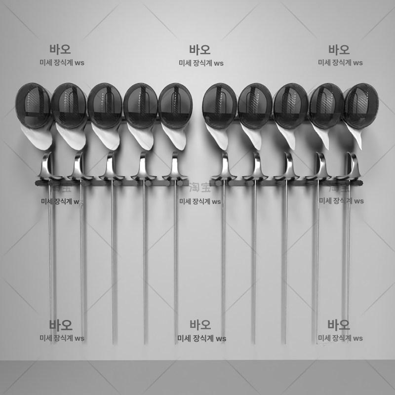 펜싱칼 펜싱장비거치대 진열대 보관함 펜싱헬멧 에페 사브르 선반 수납 검도 보관대 - 상세 이미지 2