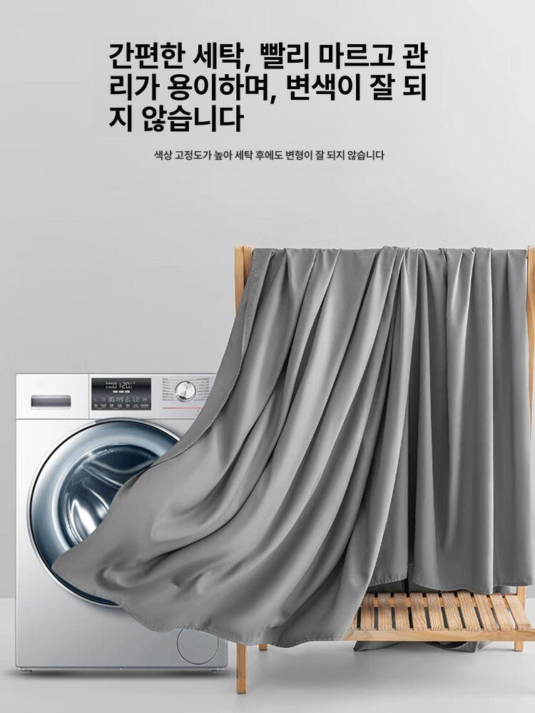가구 가리개천 먼지커버 침대 덮개 패브릭 보호 방진 창고 먼지방지 대형 캐비닛 그레이 옆 - 상세 이미지 2
