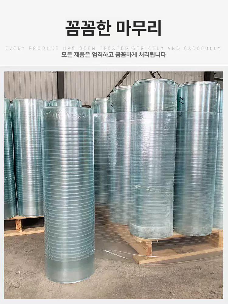 지붕 골판렉산 투명 방수 캐노피 비가림 차양막 패널 축사 길이 복층 농막 렉산롤 - 상세 이미지 4