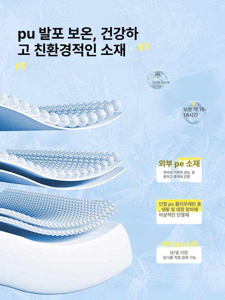 캐리어쿨러백 보온보냉 피크닉 보냉가방 카트 이동식 캠핑 - 상세 이미지 4