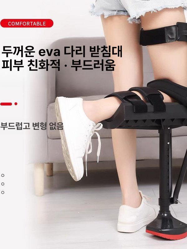 무릎 목발 외발 미끄럼방지 지지대 보행 걸음 핸즈프리 골절 워커기 니워커 지팡이 - 상세 이미지 4