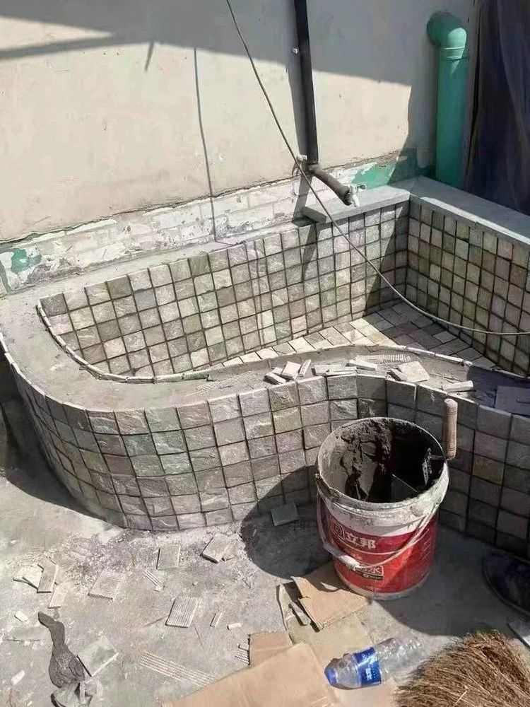 올렌토 조약돌타일 모자이크 대리석 욕실 바닥 자갈 9번 30x30 - 상세 이미지 3