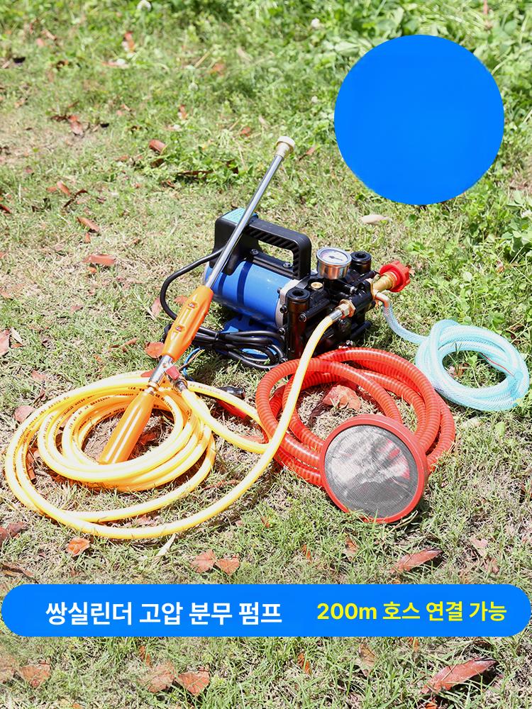 전동 농약 분무기 고압 살포 과수원 이동식 모터식 분사 정원용 호스건 스프레이 - 상세 이미지 3