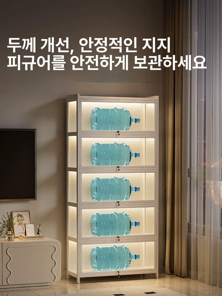 양주 수납장 장식 아크릴 위스키진열장 거실 전시케이스 주류수납 캐비닛 보관 와인장 - 상세 이미지 5