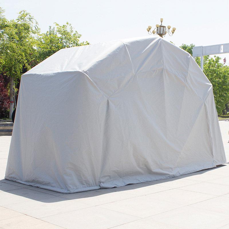 방수 야외 오토바이커버 스쿠터 오토바이주차장 가리개 덮개 카바 보관소 간이주차장 - 상세 이미지 4