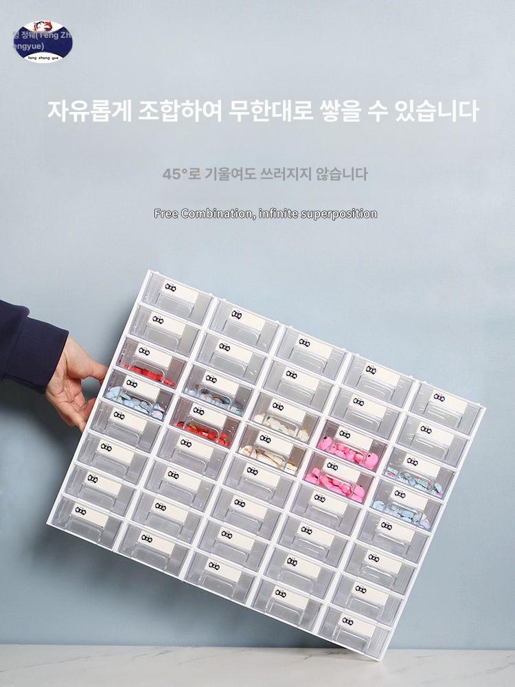 diy 보석함 수납 악세사리 다용도 보관 악세사리케이스 케이스 목걸이 수납정리함 - 상세 이미지 2