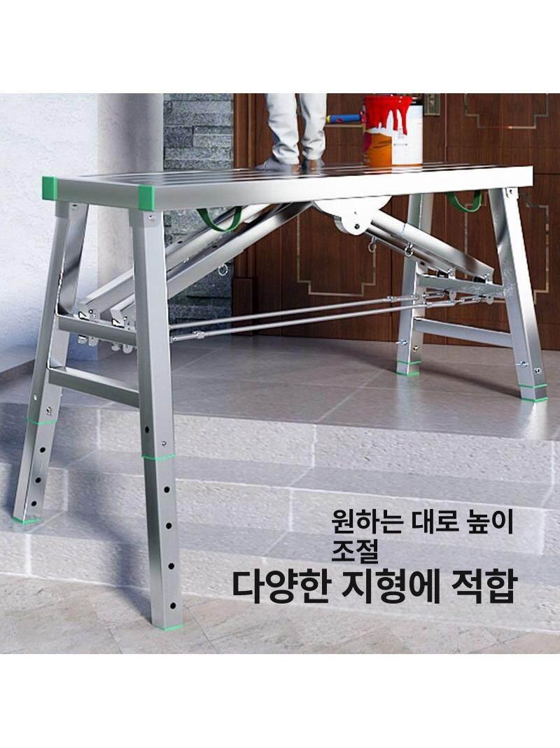 이동식 우마사다리 도배용 철제 말비계 일자형 인테리어 작업대 플랫폼 작업발판 - 상세 이미지 4