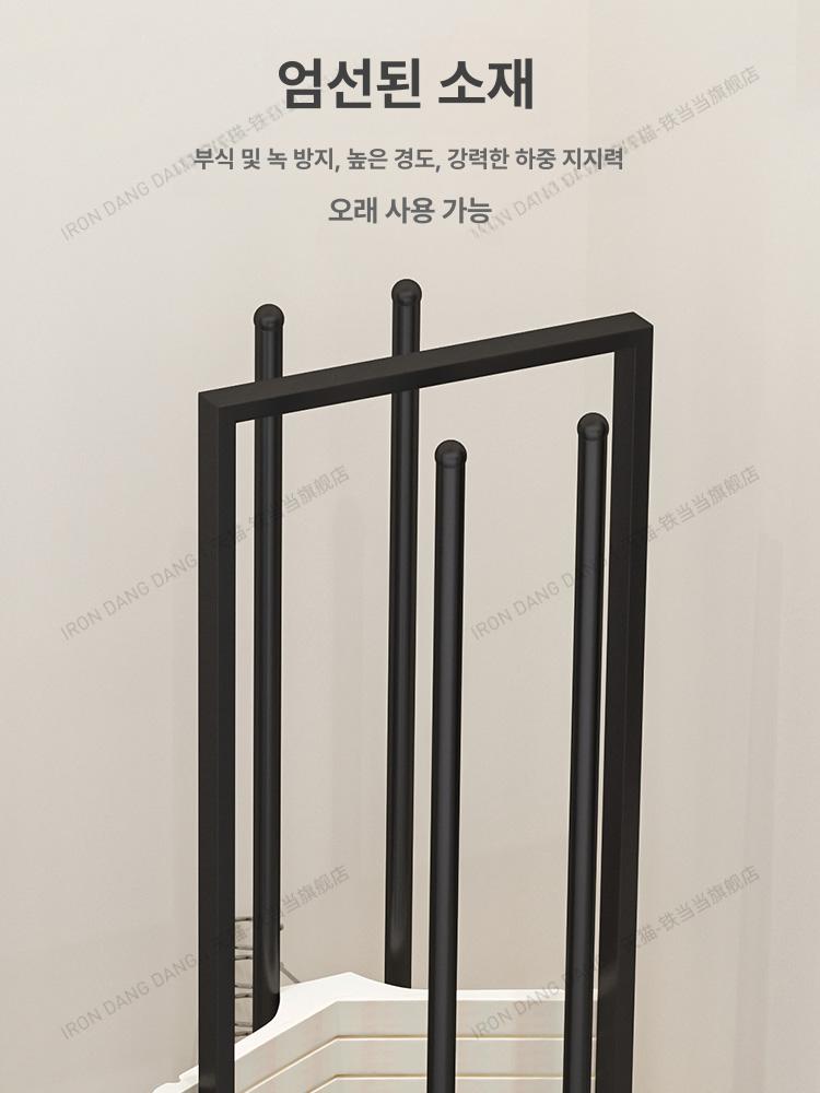 의류매장 옷걸이행거 매장용 디스플레이 옷가게 선반 인테리어 드레스룸 전시대 - 상세 이미지 4