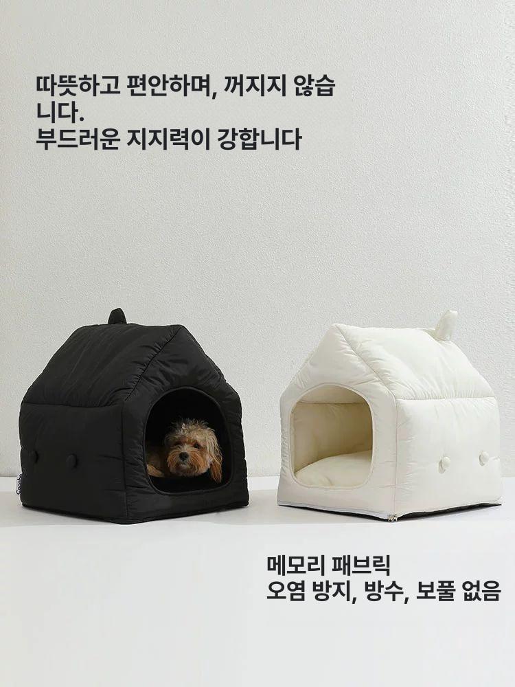 코코바 펫하우스 / 숨숨집 동굴집 고양이집 강아지집 화이트 집 펫 반려동물 애견 - 상세 이미지 2
