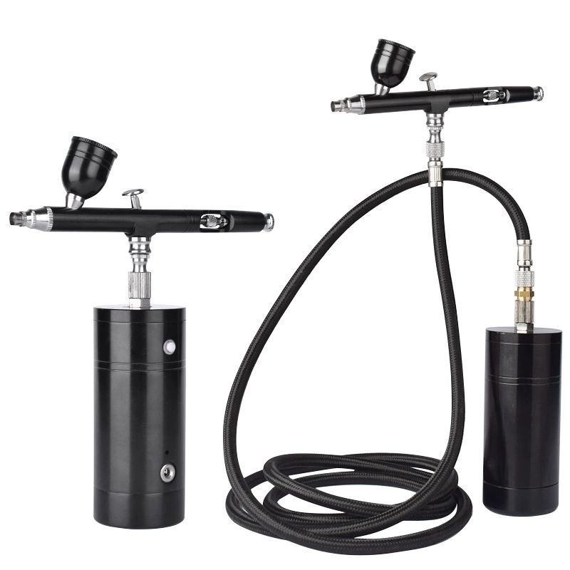 휴대용 에어브러시 페인팅 충전 공예 분무기 스프레이건 펌프 에어브러쉬 채색 - 상세 이미지 5