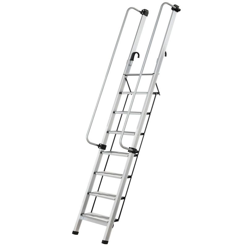 걸이식 다락사다리 접이식 실내 난간 천정 안전 이층 복층사다리 다락방 복층계단 - 상품 이미지