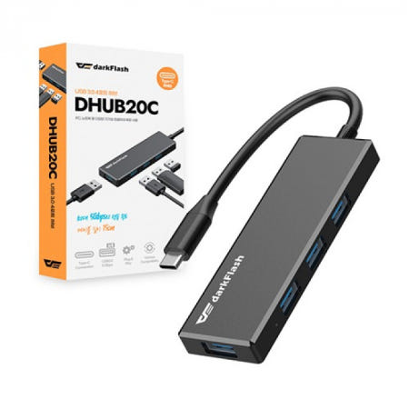 darkFlash DHUB20C (4포트/USB 3.0 Type C) / M