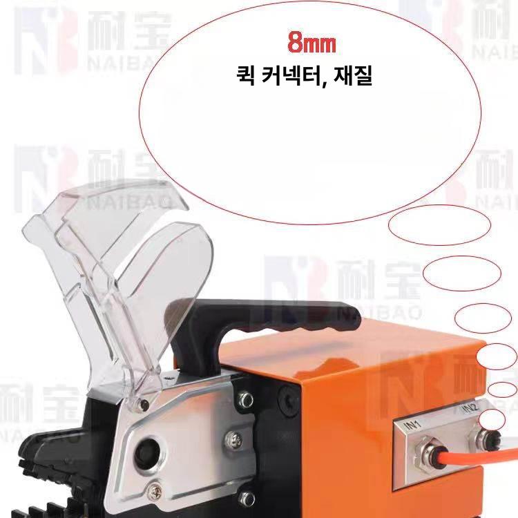 전선압착기 절연단자 에어 스프링 슬리브 충전식 압축 공구 전기 작업용 - 상세 이미지 2