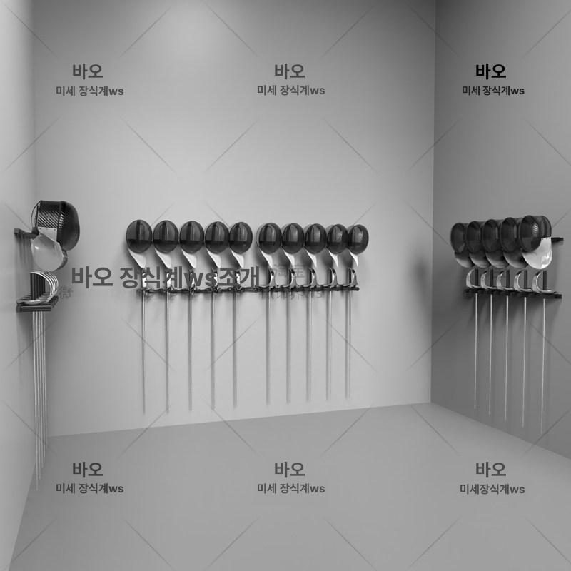 펜싱칼 펜싱장비거치대 진열대 보관함 펜싱헬멧 에페 사브르 선반 수납 검도 보관대 - 상세 이미지 5