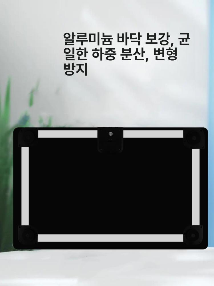 반려동물 체중계 대형견 전자저울 디지털 체중측정기 넓은발판 65x45cm 블랙 표준 65x45 배터리 배터리 - 상세 이미지 5