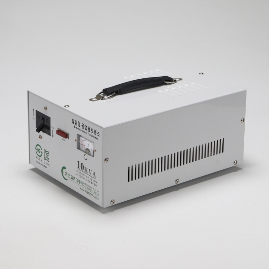 공업용 건식 변압기 10KVA 380V~220V 다운 트랜스 슬림 옥내용 한일오디세이 - 상세 이미지 2
