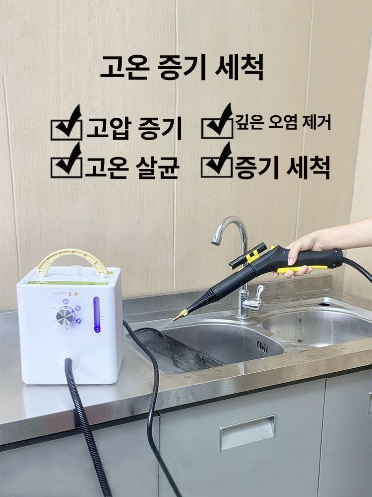 최신형 살균기 2600W 진드기 얼룩 청소기 제거 묵은때 강력 세균 차량 핸디 세척기 - 상세 이미지 3