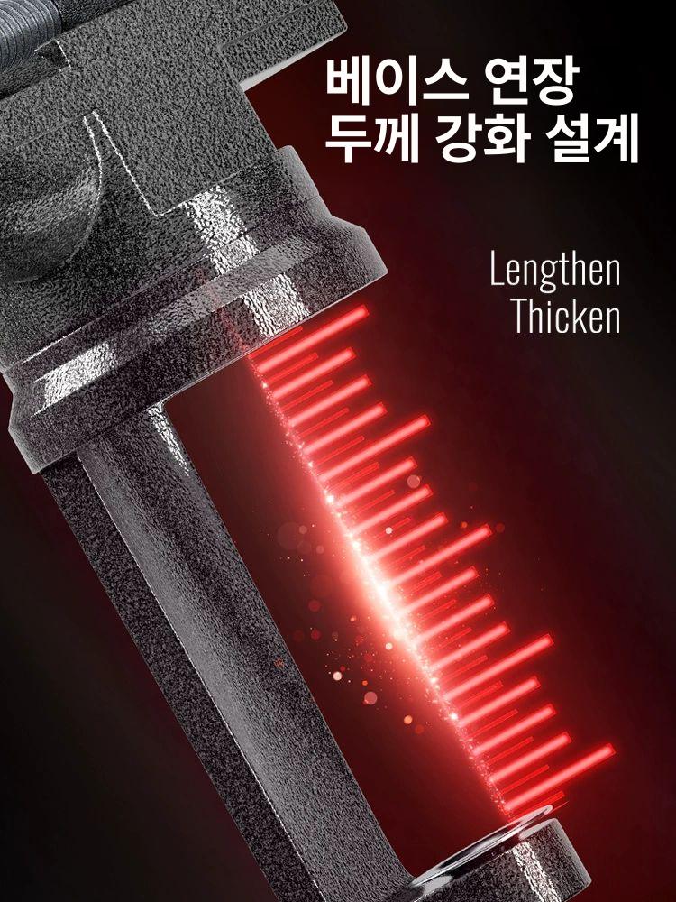 철 모루 작업용 강철 바이스 대장간 받침대 두드림 지지 공구 - 상세 이미지 4