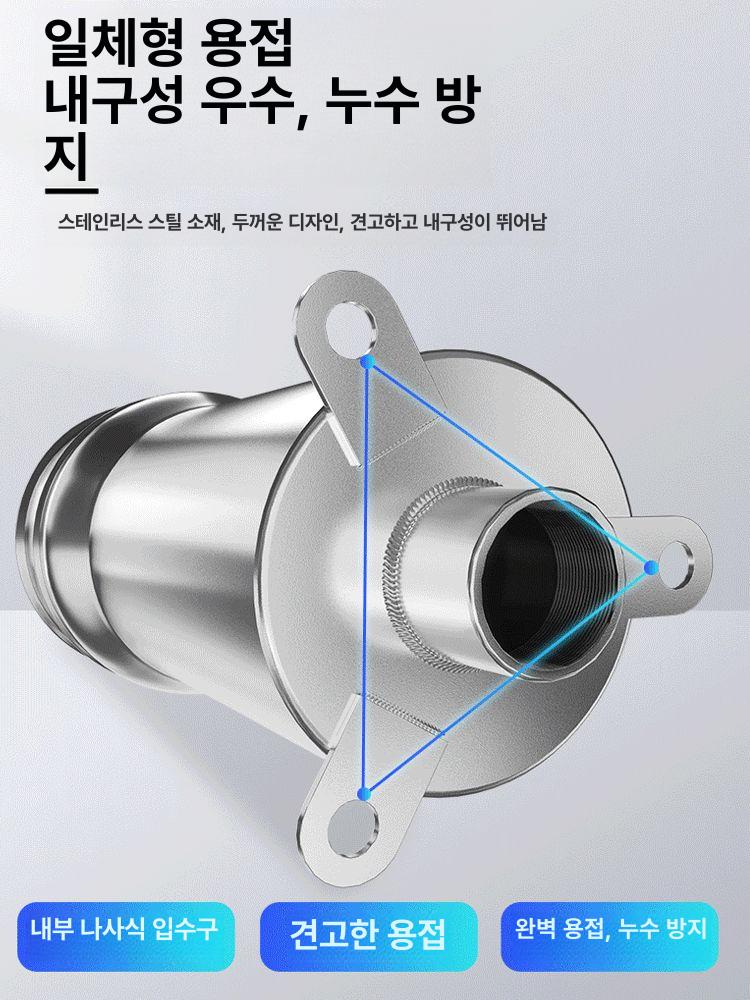 스텐 우물펌프 재래식 양수기 농업용 호스 손펌프 수동펌프 지하수 작두 연못 레트로 - 상세 이미지 3