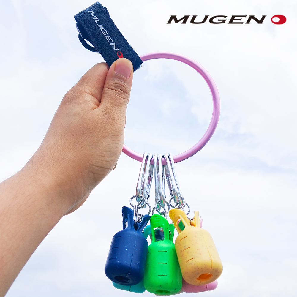 무겐 에기훅캡 링세트 MG-057 훅캡 카라비너 6개입 밴드 벨트 캐스팅 선상걸이 - 상품 이미지