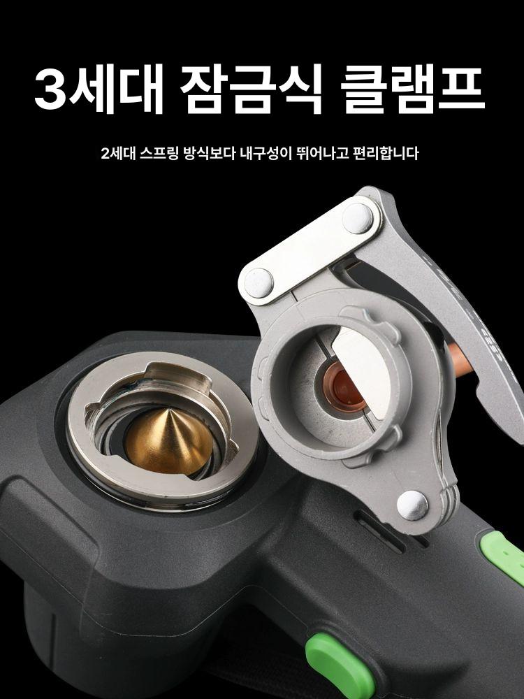 동파이프 전동사라기세트 튜브 전기공구 스웨이징 동관확관기 플레어링 - 상세 이미지 3