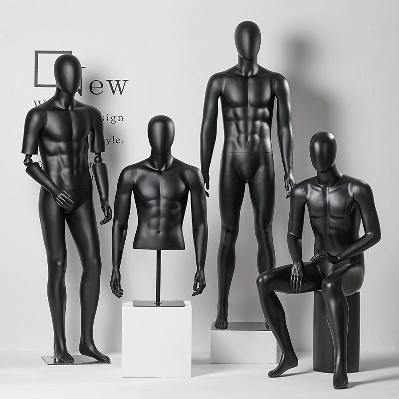 남성 전신 마네킹 의류 디스플레이 정장 쇼윈도 매장 전시용 바디 슈트 모델 - 상세 이미지 2
