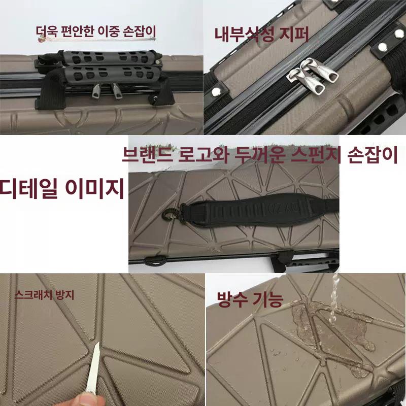 블랙 스쿠버다이빙가방 프라이다이빙 핀백가방 수납 롱핀가방 프렌젤 롱핀하드케이스 - 상세 이미지 3