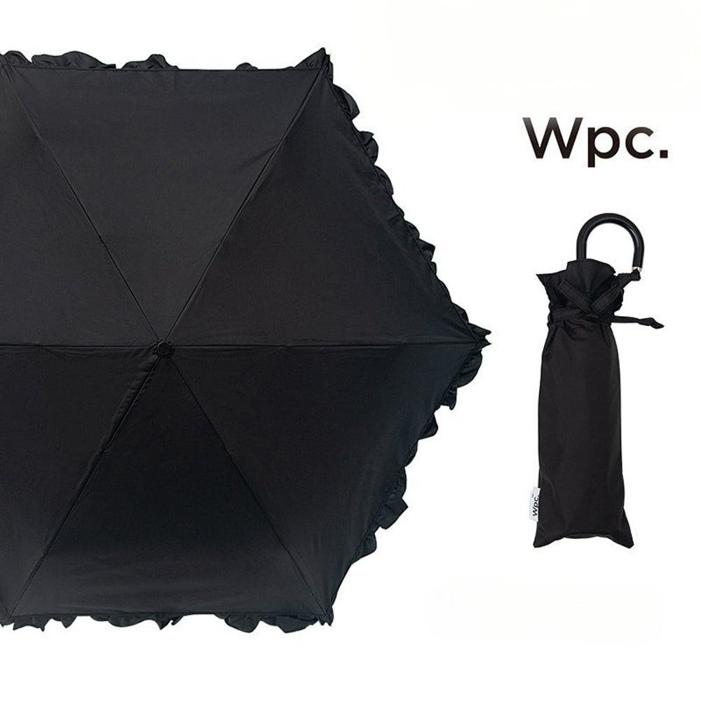 wpc 양산 자외선차단 암막 초경량 양우산 3단 우양산 심플프릴 이미지 3