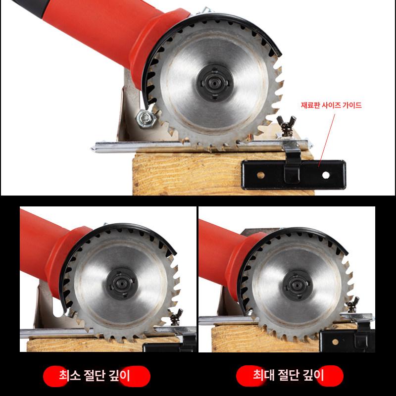 절단기 그라인더 휴대용 소형 앵글 타일 연삭 배터리 핸드 목공 커팅 도구 리튬 - 상세 이미지 4