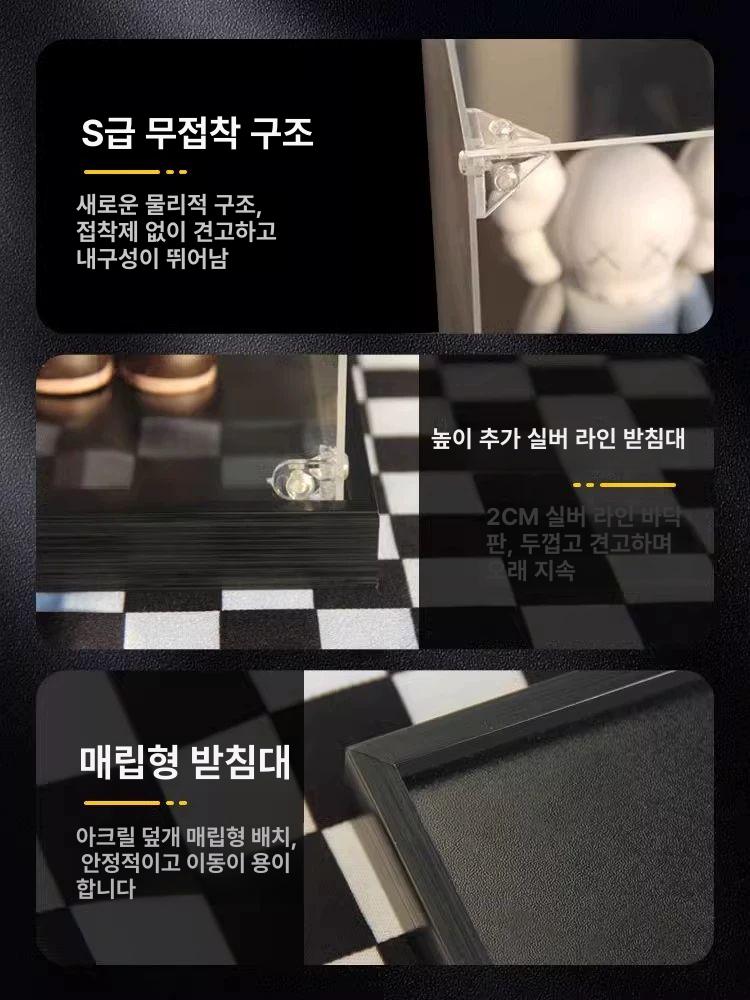 쇼케이스 피규어장식장 아크릴케이스 진열대 아크릴진열장 피규어보관함 인형 - 상세 이미지 2