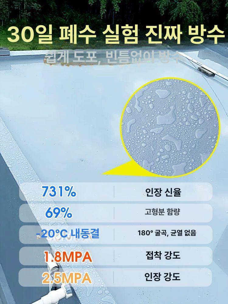 외부 투명방수젤 건조 실란트 방수젤 욕실 외벽 방수코팅제 바닥 수리 투명방수본드 - 상세 이미지 4