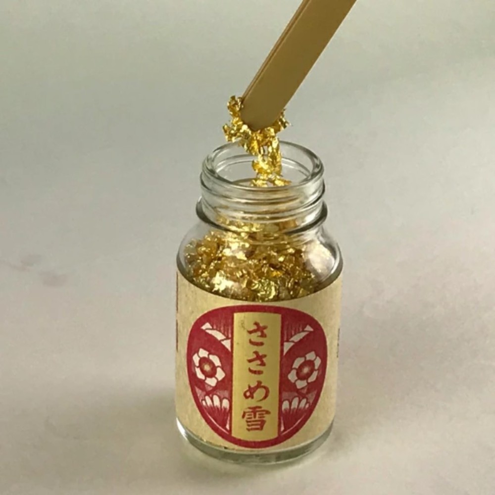 일본 사사메유키 식용 금박 금가루 0.3g - 상세 이미지 2