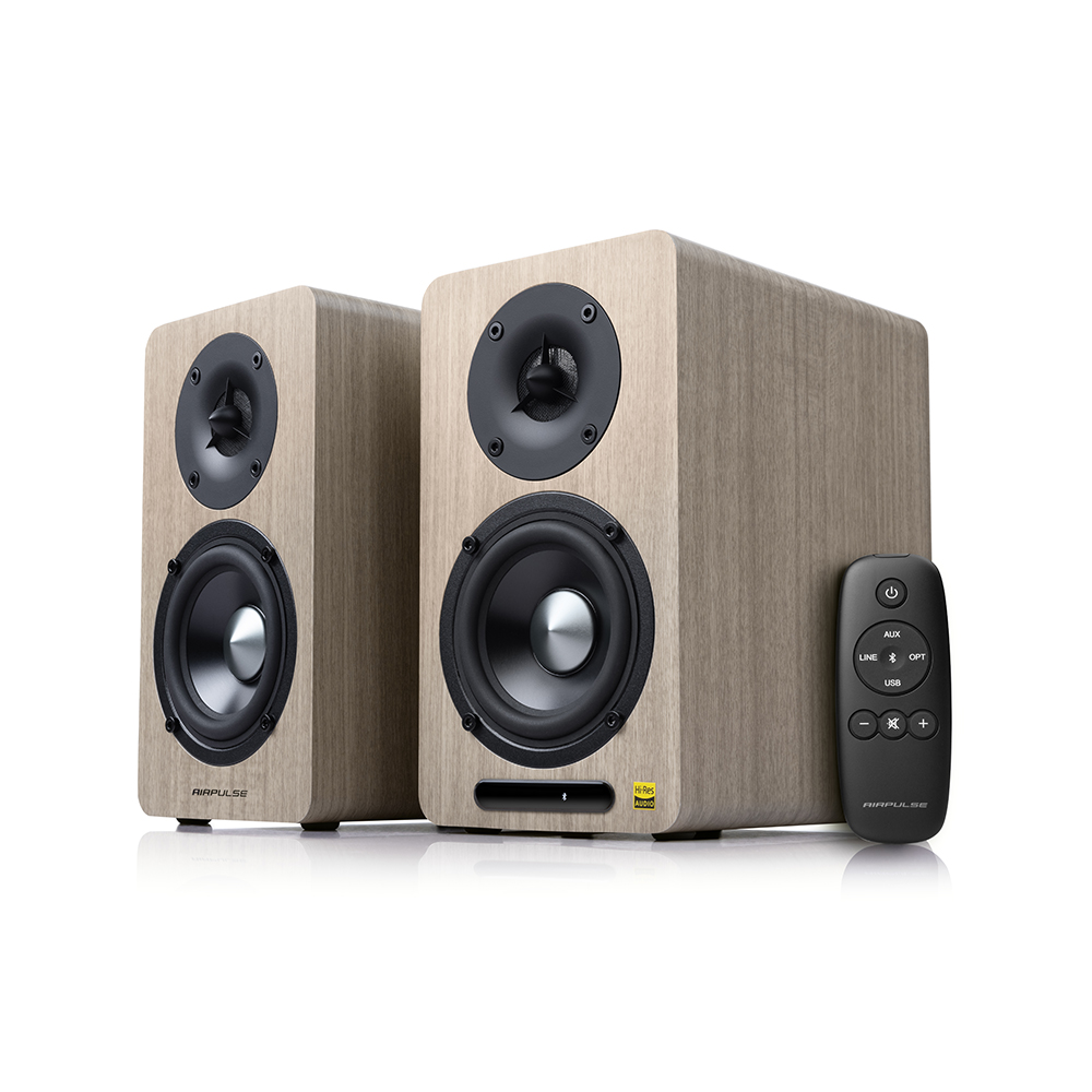 [EDIFIER] AIRPULSE A60 Hi-Fi 블루투스 스피커 월넛 - 상세 이미지 4