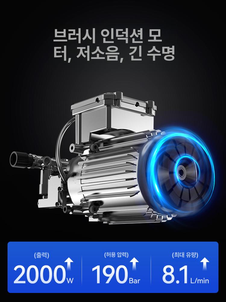 자동차세차 차량고압세척기 워터 고압호스 세차세척기 분사기 세차키트 셀프세차도구 - 상세 이미지 2
